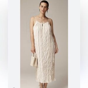🆕 J. Crew Wrinkle Effect Midi/Maxi Dress